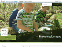 Tablet Screenshot of grangaard.vejle.dk