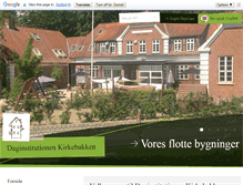 Tablet Screenshot of kirkebakken.vejle.dk