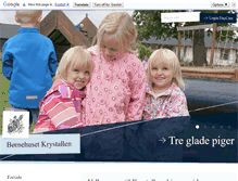 Tablet Screenshot of krystallen.vejle.dk