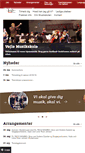 Mobile Screenshot of musikskolen.vejle.dk