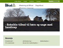 Tablet Screenshot of bifrost.vejle.dk