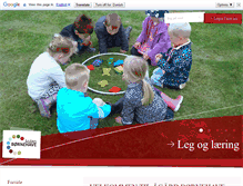Tablet Screenshot of aagaard.vejle.dk