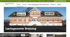 Desktop Screenshot of laeringscenter.vejle.dk