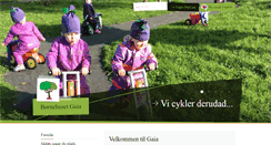 Desktop Screenshot of gaia.vejle.dk