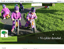 Tablet Screenshot of gaia.vejle.dk